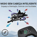 Aeronave RC DLI Espuma Resistente Batida Luz LED Colorida 2.4G, Decolagem Automática E Duas Baterias Presente Menino E Menina