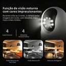 Câmera Wi-Fi 6 360° com Visão Noturna e Detecção de Pessoas
