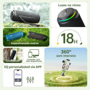 Tronsmart T8 Caixa de Som Bluetooth 40W com Grave Potente e Som 360°