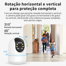 Câmera Wi-Fi 6 360° com Visão Noturna e Detecção de Pessoas