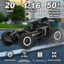 RC 1:16 Remote-Controlled Off-Road Racing Car 20 km/h – High-Speed Vehicle for Teens