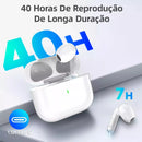 Bettdow Fones De Ouvido Sem Fio Bluetooth 5.3 Esportes À prova d'água e redução de ruído