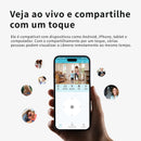 Câmera Wi-Fi 6 360° com Visão Noturna e Detecção de Pessoas